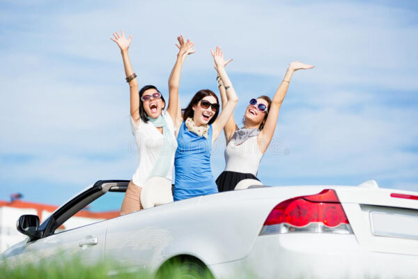 friends-stand-automobile-hands-up-28881454